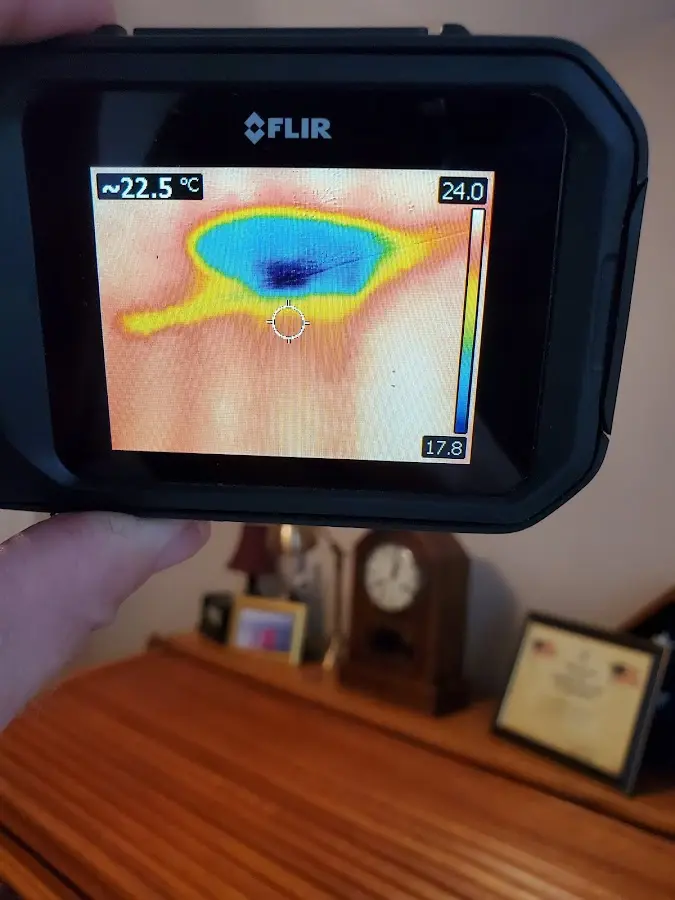 Thermal imaging inspection for water damage in Lake Elsinore